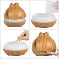 Mist Atomizer Natural Oil Wood Grain Humidifier 400ml